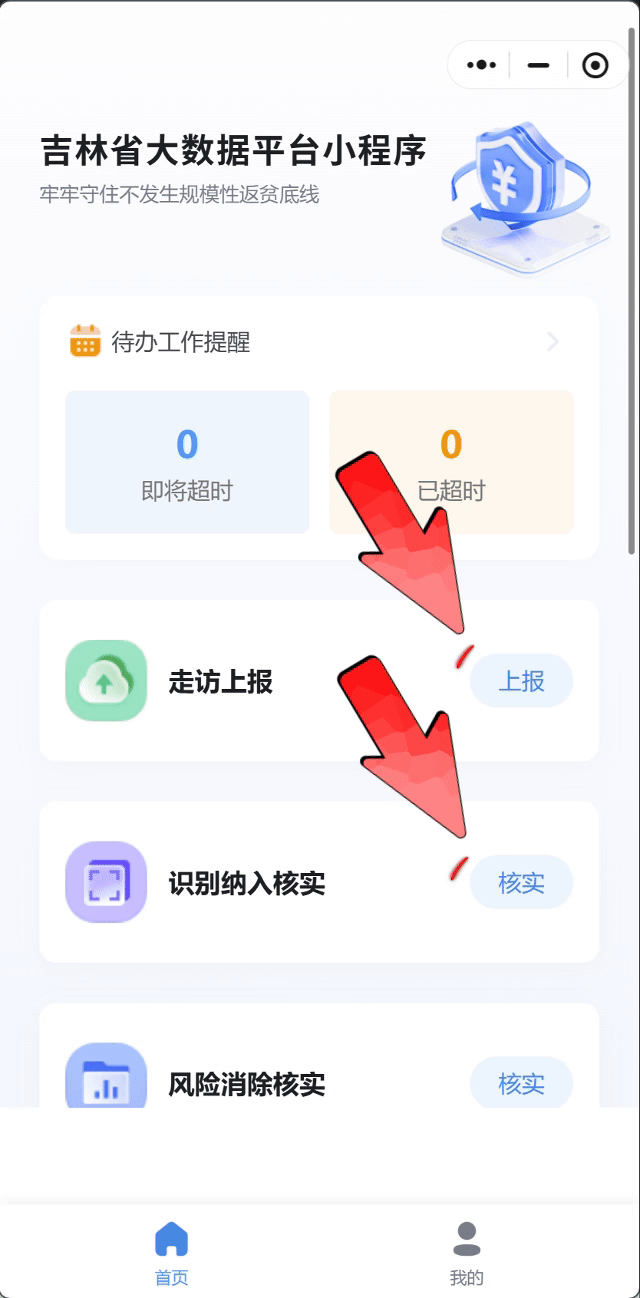 识别功能选择界面动图